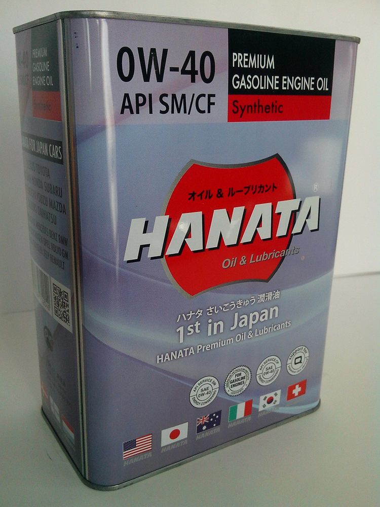 Купить запчасть HANATA - 0G0404 Синтетическое моторное масло  GX 0W40, 4 литра