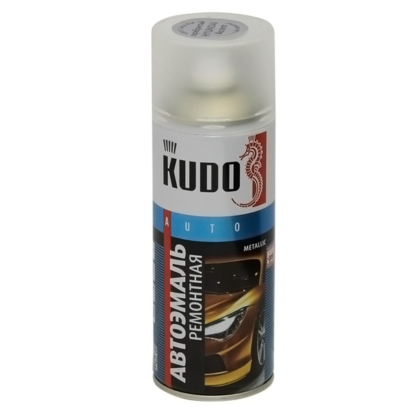 Купить запчасть KUDO - KU42351 Краска автомобильная металлиз. аэрозоль, 520мл