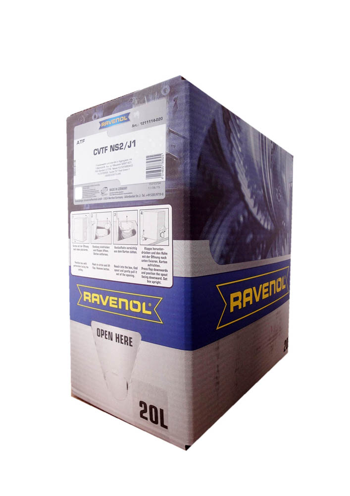 Купить запчасть RAVENOL - 4014835785625 Трансмиссионное масло  CVTF NS2/J1 Fluid (20л)