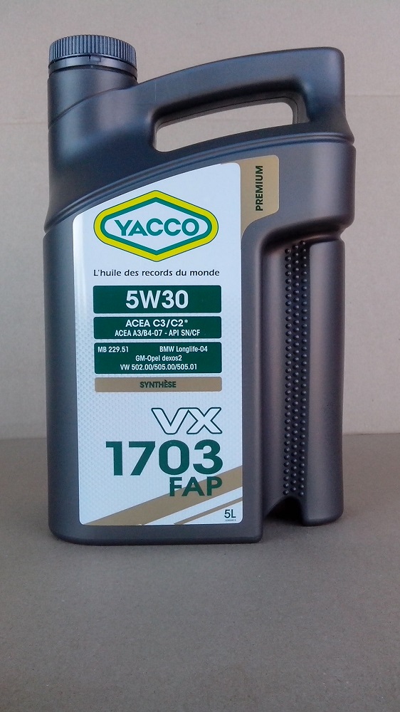 Купить запчасть YACCO - 301722 VX 1703