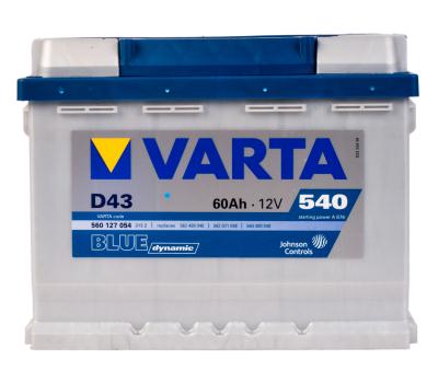 Купить запчасть VARTA - 560127054 Blue Dynamic D43 60/Ч 560127054