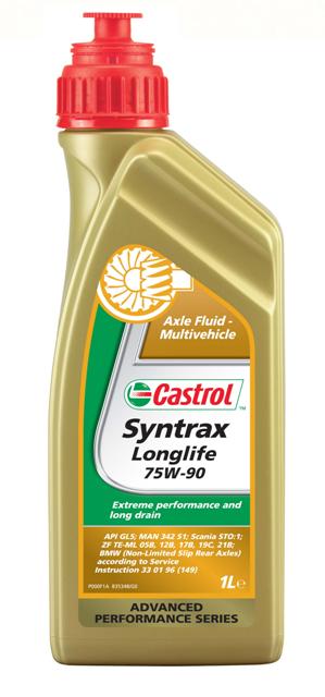Купить запчасть CASTROL - 154F0A Трансмиссионное масло Syntrax Longlife 75W-90, 1 л