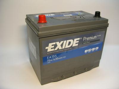 Купить запчасть EXIDE - EA755 75/Ч Premium EA755