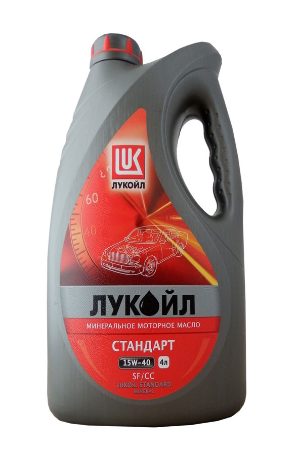 Купить запчасть LUKOIL - 19435 Лукойл Стандарт 15W-40, 4л