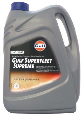 Купить запчасть GULF - 8717154959307 Superfleet Supreme SAE 15W-40 (5л)