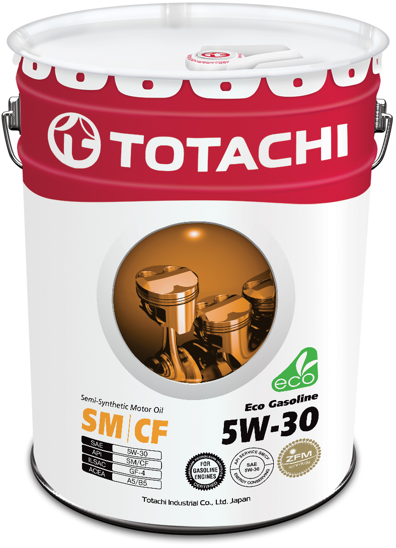 Купить запчасть TOTACHI - 4562374690363 Eco Gasoline Semi-Synthetic SM/CF 5W-30, 20л