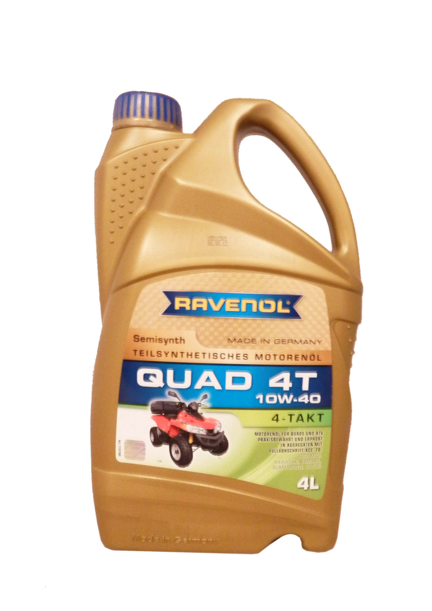 Купить запчасть RAVENOL - 4014835771192 Масло для квадрациклов QUAD 4T SAE10W-40 (4л)