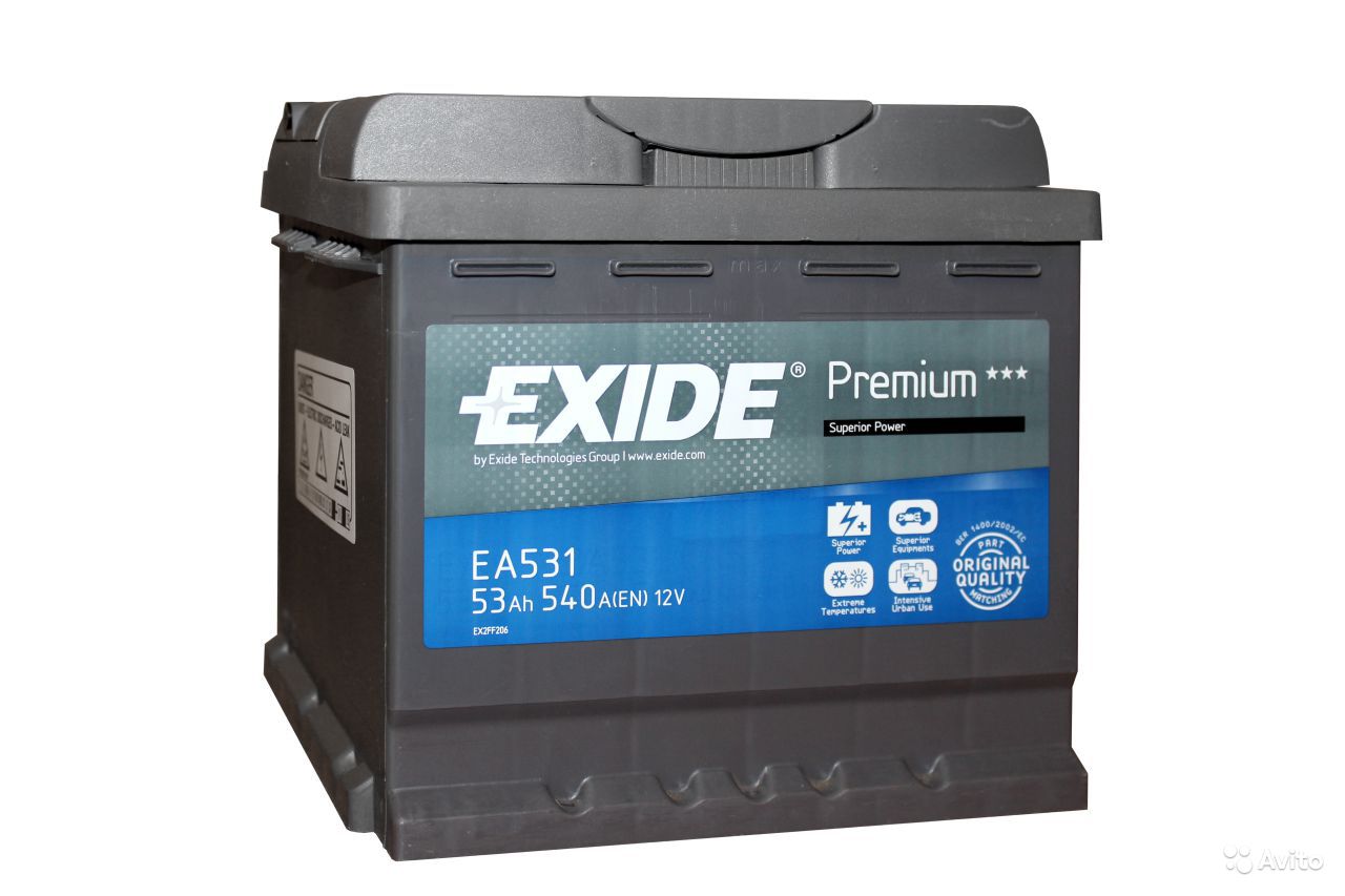 Купить запчасть EXIDE - EA531 53/Ч Premium EA531