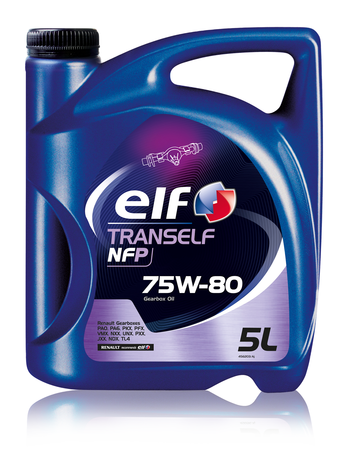 Купить запчасть ELF - 195576 Трансмиссионное масло Tranself Nfp 75W80