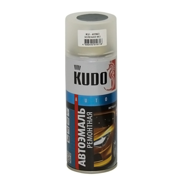 Купить запчасть KUDO - KU41963 Краска автомобильная металлиз. аэрозоль, 520мл