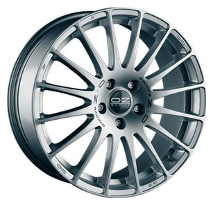 Купить запчасть OZ - WHS057787 Superturismo GT 16/7 ET43 Race silver + black lettering