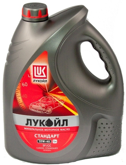 Купить запчасть LUKOIL - 19186 Лукойл Стандарт 10W-40, 5л