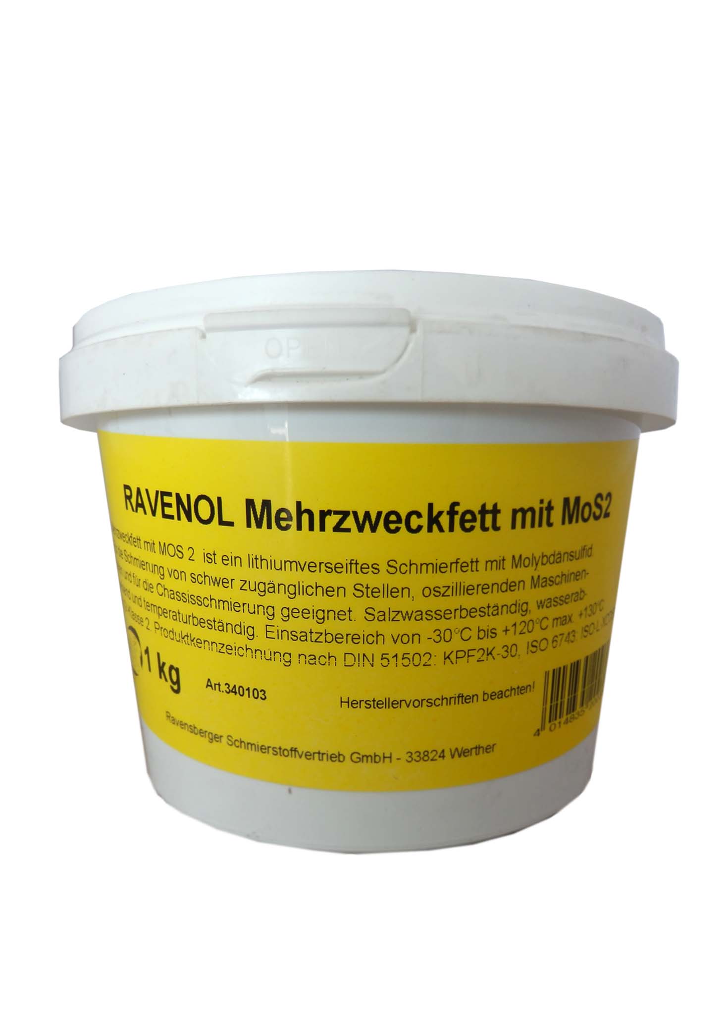 Купить запчасть RAVENOL - 4014835200333 Смазка Mehrzweckfett m.MOS 2 (1кг)