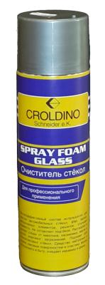 Купить запчасть CROLDINO - 40026508 Очиститель стёкол Spray Foam Glass, 650мл