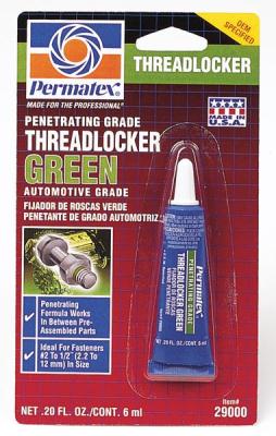 Купить запчасть PERMATEX - 29000 Фиксатор резьбы проникающий зелёный 6мл.