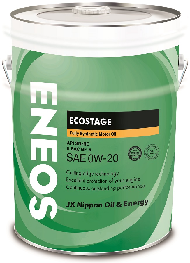 Купить запчасть ENEOS - 8801252022039 Ecostage 100% Synt. SN 0/20 20л