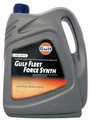 Купить запчасть GULF - 8717154952896 Fleet Force Synth SAE 10W-40 (4л)