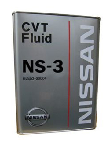 Купить запчасть NISSAN - KLE5300004 Трансмиссионное масло  CVT Fluid NS-3 (4л)