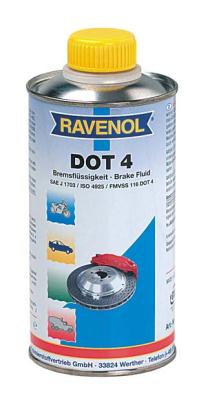 Купить запчасть RAVENOL - 4014835692152 Тормозная жидкость DOT 4, 0.5л