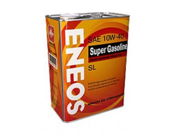 Купить запчасть ENEOS - 8801252021964 Super Gasoline Semi-Synthetic SAE 10W-40 (4л)