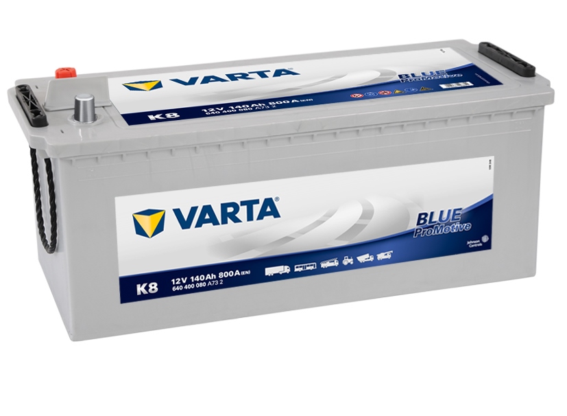 Купить запчасть VARTA - 640400080 Promotiv Blue K8 140/Ч 640400080