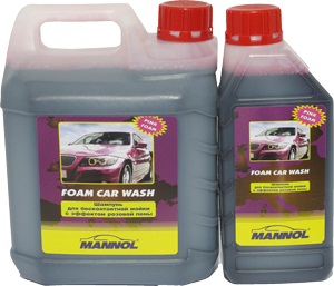 Купить запчасть MANNOL - 4612752010334 Шампунь для бесконтактной мойки с эффектом розовой пены / Foam car wash