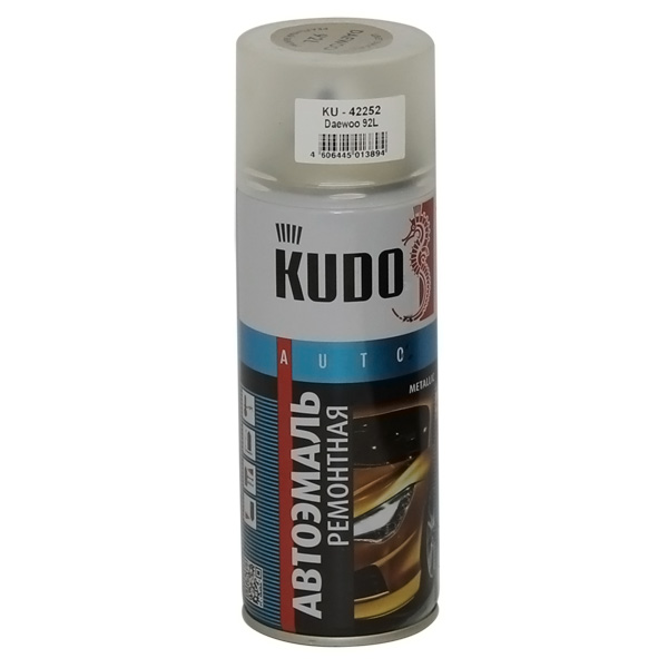 Купить запчасть KUDO - KU42252 Краска автомобильная металлиз. аэрозоль, 520мл