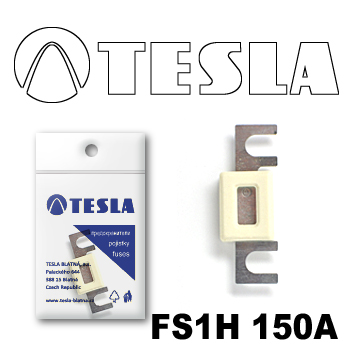 Купить запчасть TESLA - FS1H150A Предохранитель ленточный с изолятором 150А