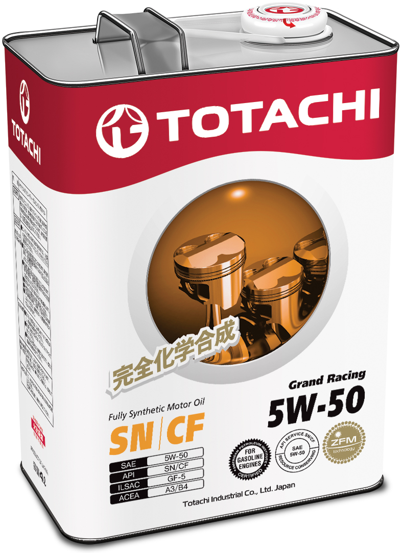 Купить запчасть TOTACHI - 4562374690707 Grand Fuel Fully Synthetic SN/CF 5W-50, 4л