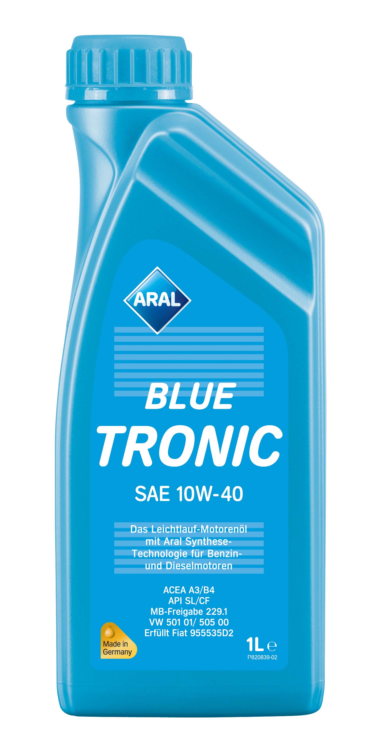 Купить запчасть ARAL - 20488 Blue Tronic 10W-40, 1л.
