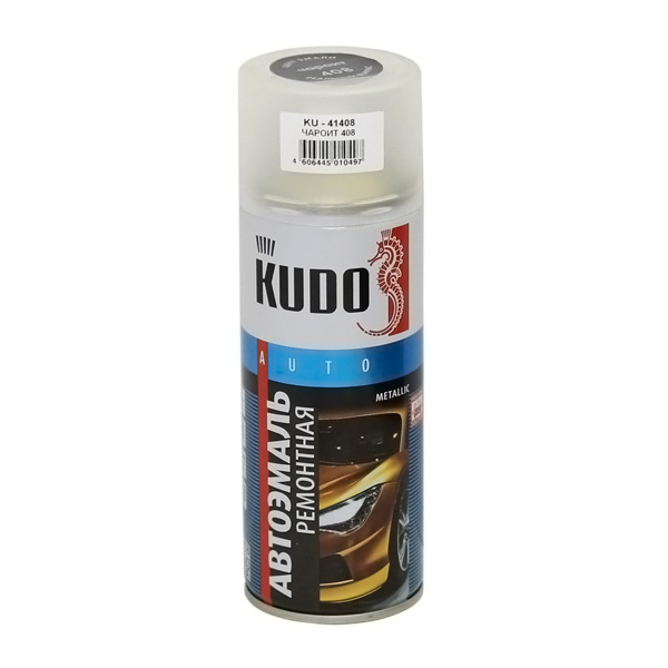 Купить запчасть KUDO - KU41408 Краска автомобильная металлиз. аэрозоль, 520мл