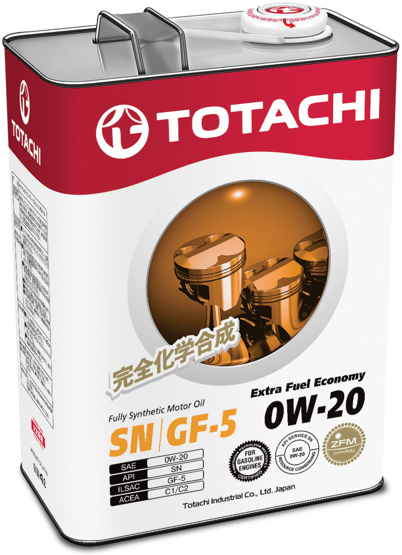Купить запчасть TOTACHI - 4562374690622 Extra Fuel Fully Synthetic SN 0W-20,, 4л