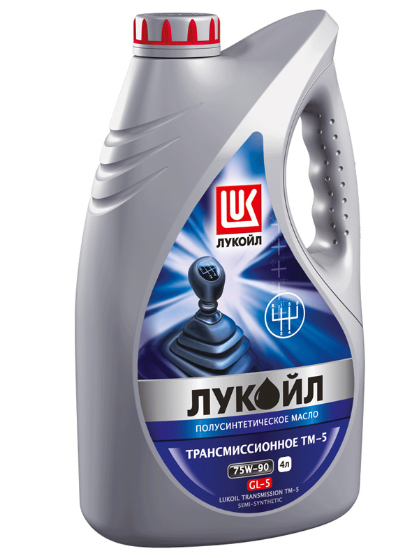 Купить запчасть LUKOIL - 19545 Трансмиссионное масло  75W90 ТМ-5 GL-5, (4л)