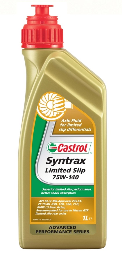 Купить запчасть CASTROL - 1543CD Трансмиссионное масло Syntrax Limited Slip 75W-140, 1 л