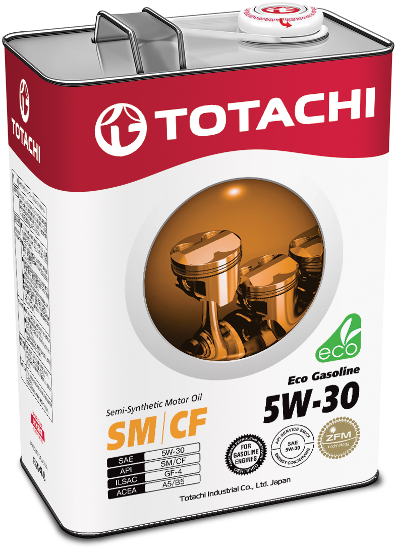 Купить запчасть TOTACHI - 4562374690356 Eco Gasoline Semi-Synthetic SM/CF 5W-30, 4л