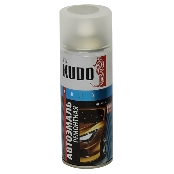 Купить запчасть KUDO - KU41974 Краска автомобильная металлиз. аэрозоль, 520мл