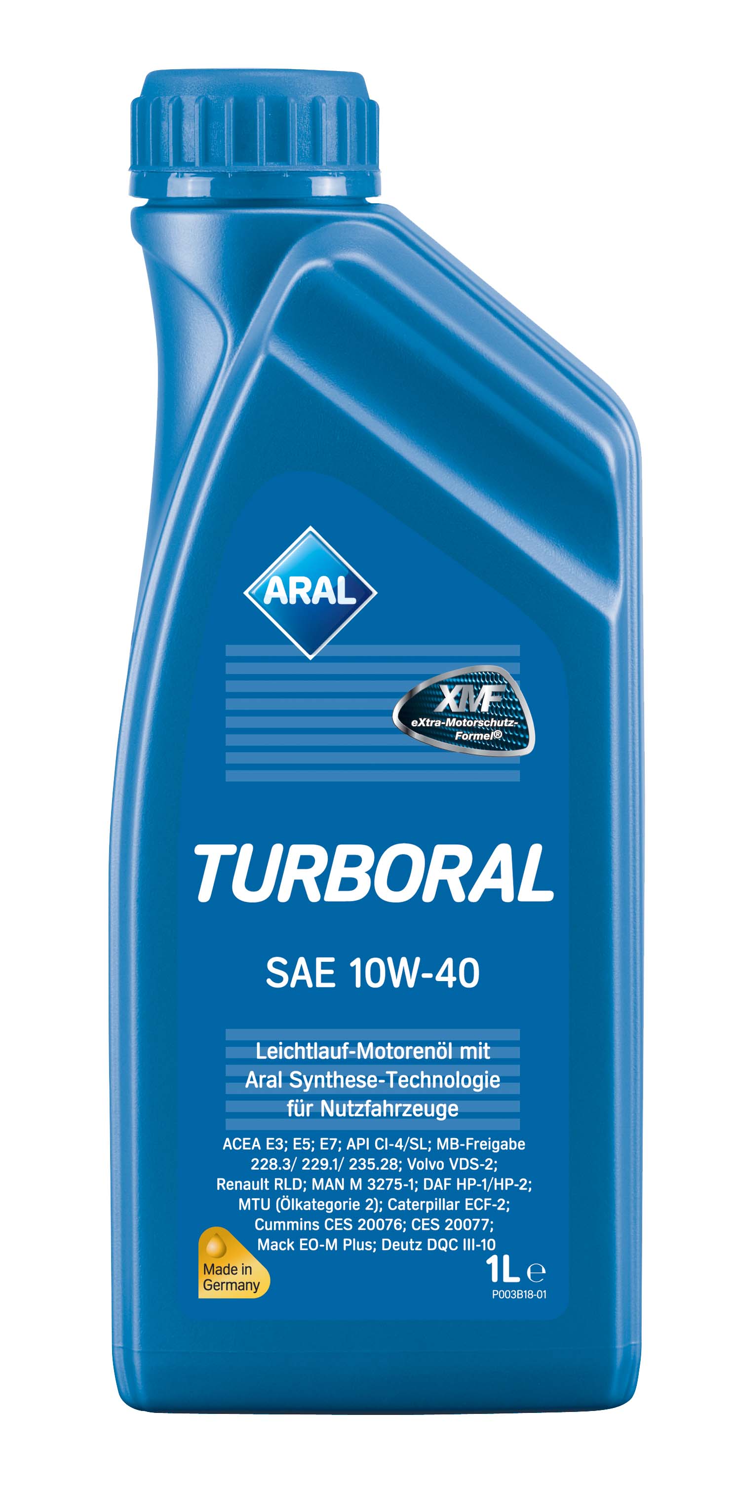 Купить запчасть ARAL - 22007 Turboral 10W-40, 1л.