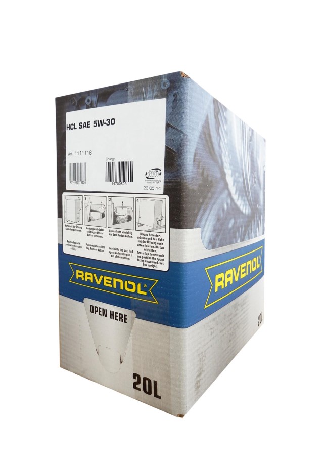 Купить запчасть RAVENOL - 4014835773226 HCL SAE 5W-30 (20л) ecobox