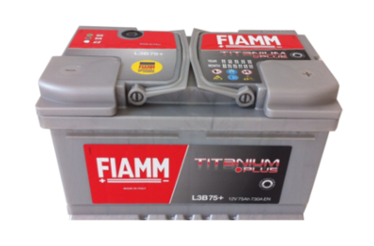 Купить запчасть FIAMM - L3B75 TITANIUM PLUS L3B75+