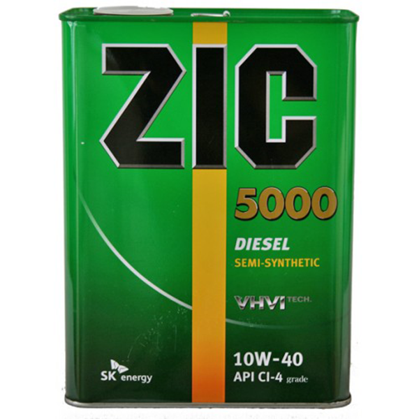 Купить запчасть ZIC - OIL2607 5000 Diesel 10W-40, 4л