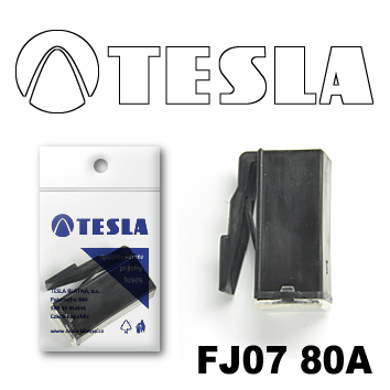 Купить запчасть TESLA - FJ0780A Предохранитель картриджного типа FJ07 80А