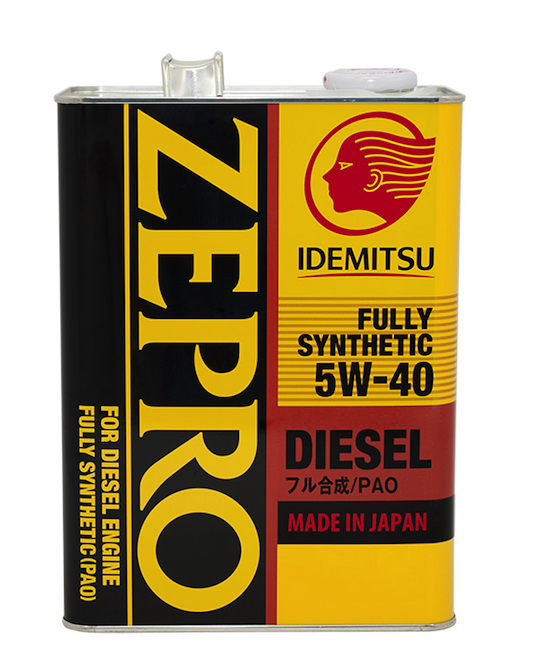 Купить запчасть IDEMITSU - 2863041 Zepro Diesel 5W-40 Cf Fully Synthetic 4л