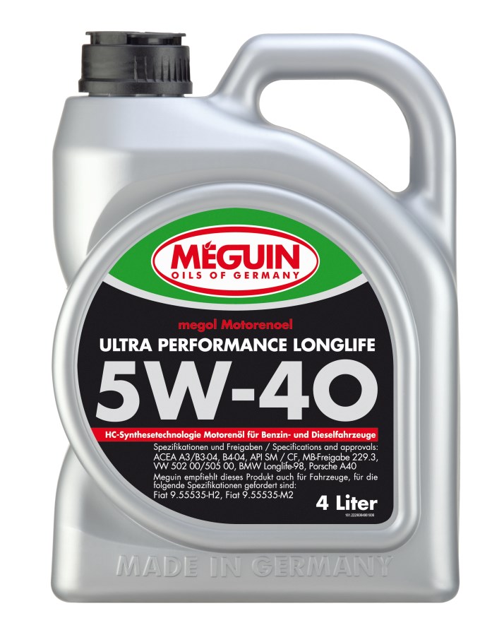 Купить запчасть MEGUIN - 6486 Megol Ultra Performance Longlife 5W-40