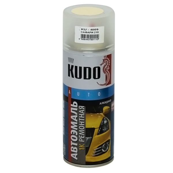 Купить запчасть KUDO - KU4009 Краска автомобильная аэрозоль, 520мл