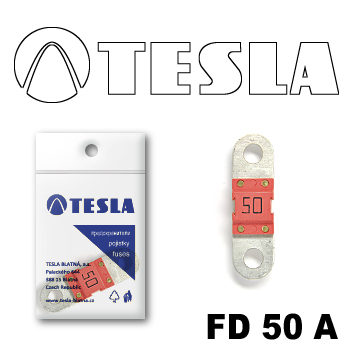 Купить запчасть TESLA - FD50A Предохранитель MIDI 50A