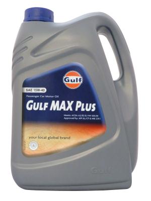 Купить запчасть GULF - 8717154959178 Max Plus SAE 15W-40 (5л)
