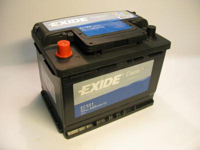 Купить запчасть EXIDE - EC551 55/Ч Classic EC551