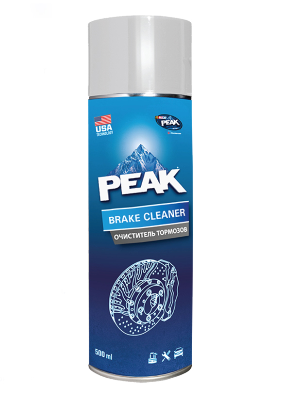 Купить запчасть PEAK - PKR100VL500 Очиститель тормозов Brake Cleaner