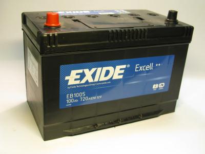 Купить запчасть EXIDE - EB1005 100/Ч Excell EB1005