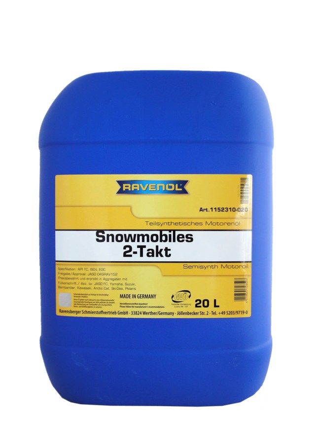 Купить запчасть RAVENOL - 4014835728523 Масло для снегоходов  Snowmobiles Teilsynth (20л)
